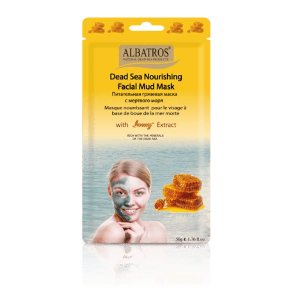 Nourishing Facial Mud Mask With Honey Extract