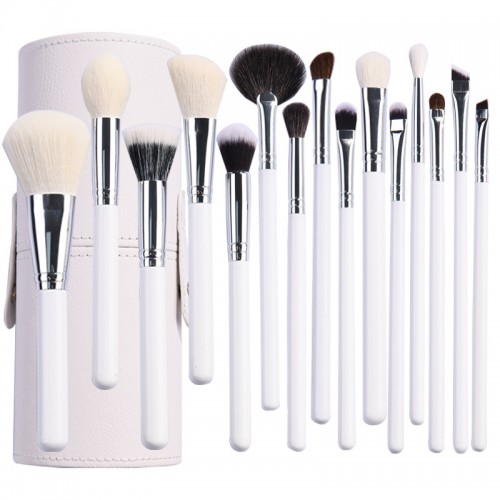 Custom 15PCS White Brush Set