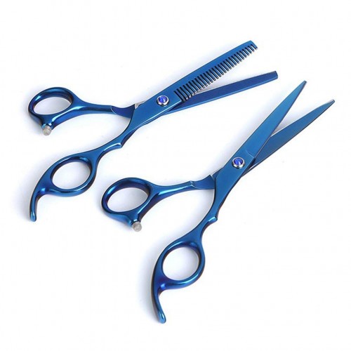 High quality 7 Inch paper coated barber scissors hot sale