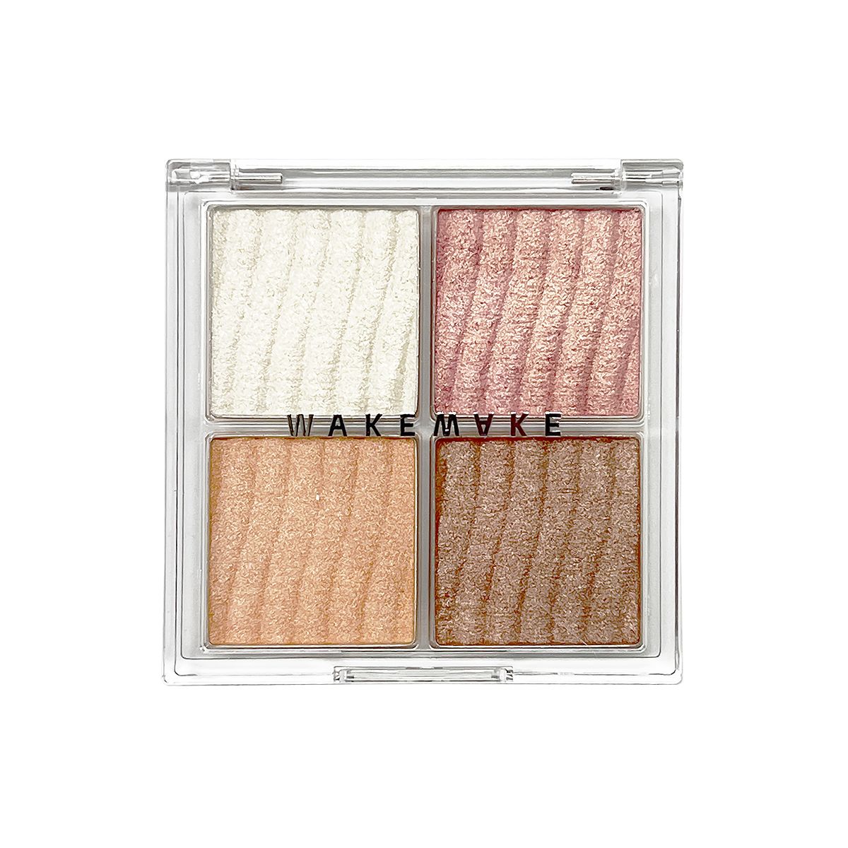 WAKEMAKE GLOW CONTOURING HIGHLIGHTER PALETTE 01 WARM GLOW