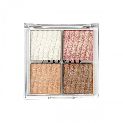 WAKEMAKE GLOW CONTOURING HIGHLIGHTER PALETTE 01 WARM GLOW