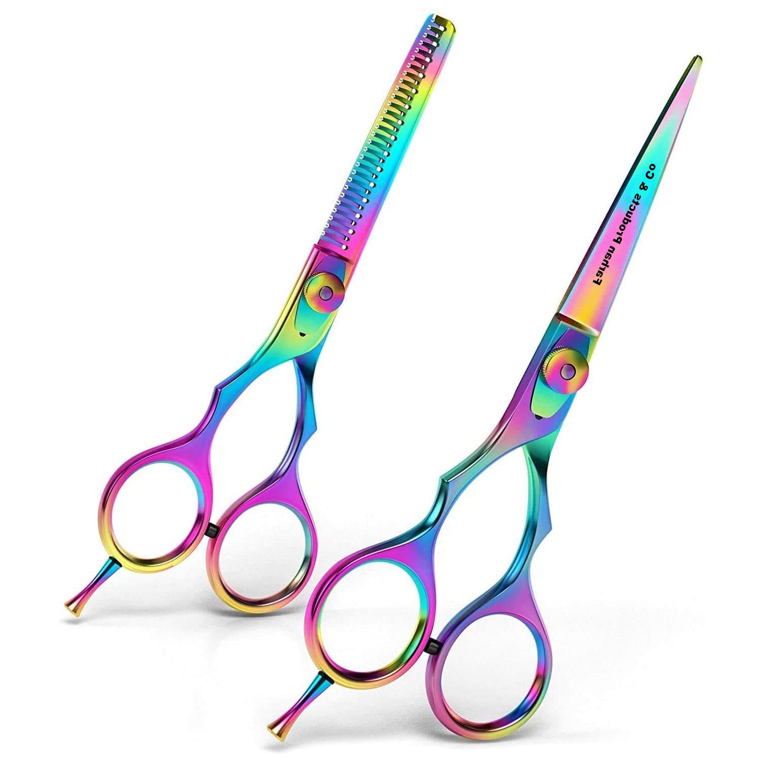 Hair Scissors 6'' 6.5" JP Steel Hair Cutting Scissors Barber Hair Shears Hairdressing Scissors Sliver Screw