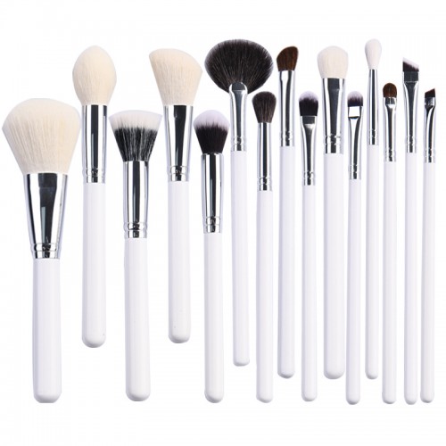 Custom 15PCS White Brush Set