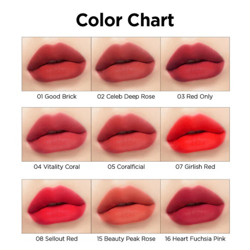 Peripera] Ink Velvet Lip Tint, ALL 41 COLORS