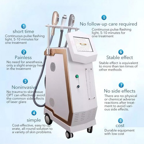 Hair Removal Machine Use 755 808 1064 Laser Newest Technology Skin Hair Removal Rejuvenation