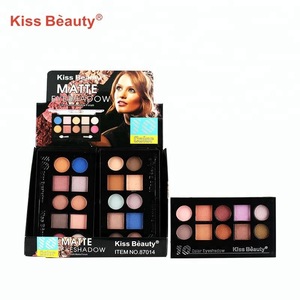 10 Colors women eyes beauty silky smooth cosmetics makeup private label neutral matte eyeshadow palette