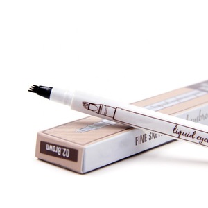 2019 New Products Microblading 4 Head Fine Sketch Liquid Waterproof Eyebrow Tattoo Pen Eye Brow Pencil
