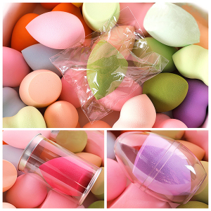 2021 Best Amazon Selling Beauty Sponge Makeup Blender print your logo Sponge Holder makeup sponge