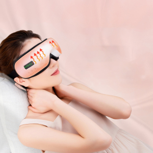 2021 Wireless Rechargeable Eye Massager Intelligent Mode Operation Eye Massager warm heated air pressure with music