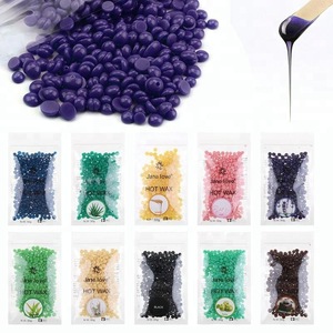 50g 10 Color Jane Love Warmer Beans Hair Removal Hot Wax Solid Painless Candle Wax