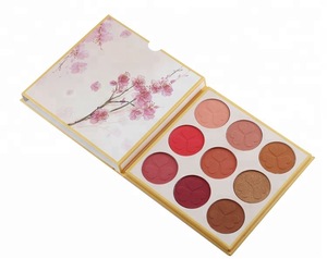9 Color Wholesale Make Up Powder Private Label Blush Palette Packaging