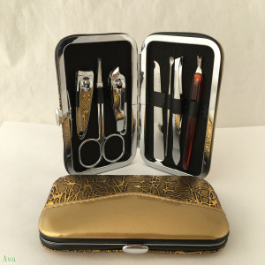 Accept Private Label Nail Manicure Sets Nail Art Tools Squared Tip Nail Clipper Set