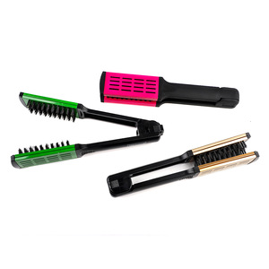 Beauty-professional hair straightener brush