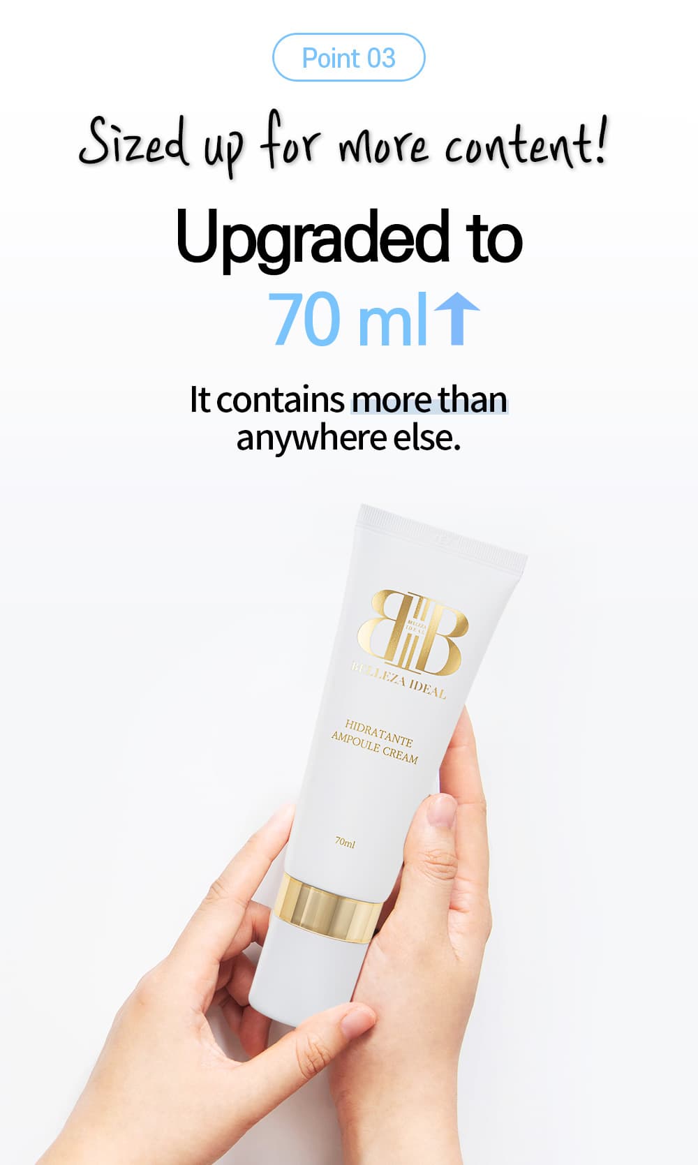 BELLEZA IDEAL Hidratante Ampoule Cream