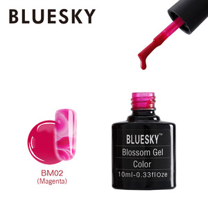 Bluesky new uv gel polish 6color popular nail polish manufacture China