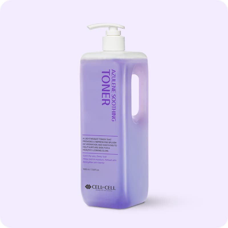 CELLBYCELL - AZULENE SOOTHING TONER 1000ml