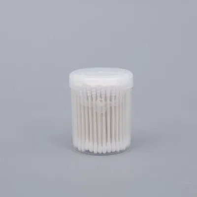 Cheap Wholesale Sterile Bamboo Cotton Wooden Swab Stick Tipped Applicator Cotton Buds