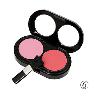 Cheek Blusher 2 Color In 1 Soft Smooth Makeup Mineral Press Powder Blush Powder