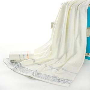 China Factory Supply 100% cotton Bath Towels Set Cotton Towel