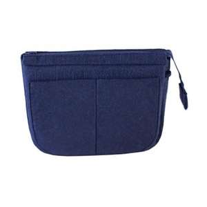 China Suppliers Makeup felt bag organizer insert handbag