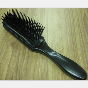 colorful popular plastic hairbrush for hotel and homeuse