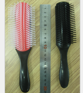 colorful popular plastic hairbrush for hotel and homeuse