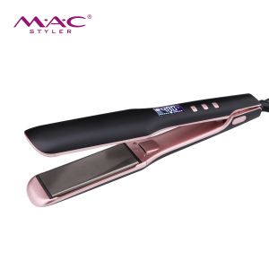 Customize flat iron with titanium plate hair straightener 480F hair straightener