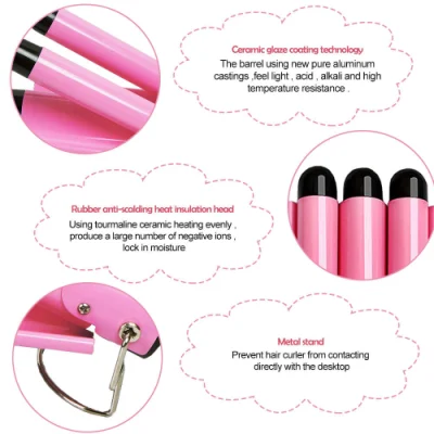 Display Hair Curler Hair Curling Iron