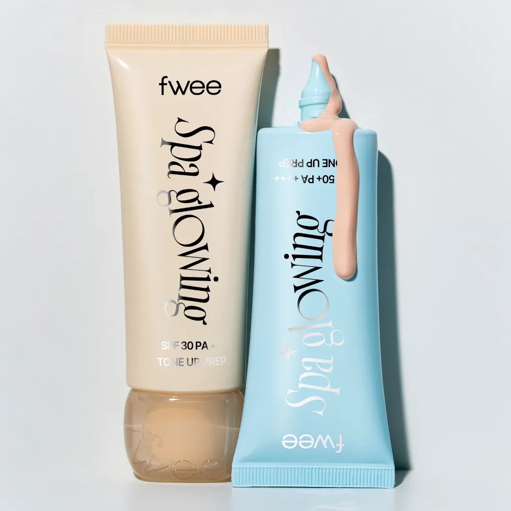 (Fwee) Post-Spa Glowing SPF Tone Up Prep [02 Wet Dewy] 35ml