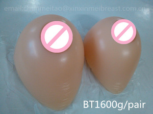 Hot Selling Soft Silicone Breasts Real Artificial Breast Forms For Man Wholesale 9600g/Pair