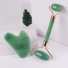 Jade Roller&Gua Sha set, Face Roller, Facial Beauty Roller Skin Care Tools-Green Aventurine