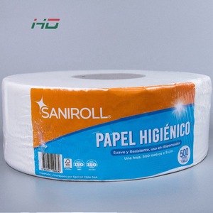 Jumbo roll tissue mega roll toilet tissue for hotel and business and hotel