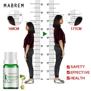 MABREM Height Increase Oil Herbal Promote Bone Growth Soothing Foot Massage Conditioning Body Grow Taller Essential Oils