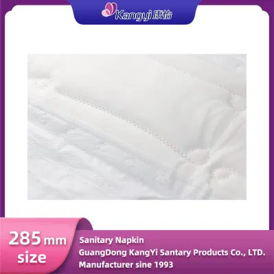 Manufacturer Disposable High Quality Sanitary Napkins for Lady Night Use Close Skin Refreshing Sanitary Pads