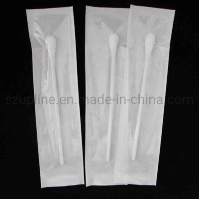 Medical Grade Absorbent Cotton Disposable Stick Plastic Cotton Swab