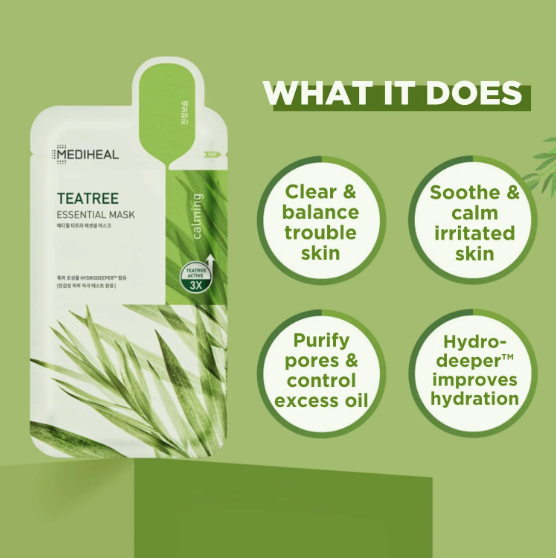Mediheal Tea Tree Essential Sheet Mask