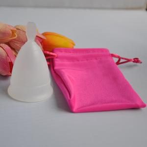 Oem available feminine hygiene small black menstrual cup