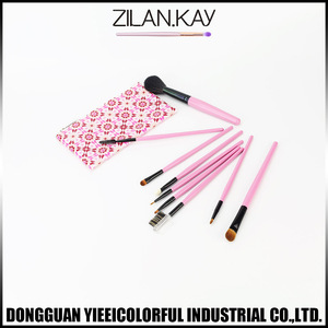 Popular Oem Girls Sleeping Bags Personalized Brush Set Make Up Applicators