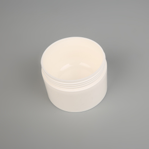 PP white cream jar plastic cosmetic container cream bottle