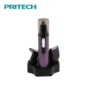 PRITECH Fashionable Shape Rechargeable 45 Minutes Using Nose Hair Trimmer