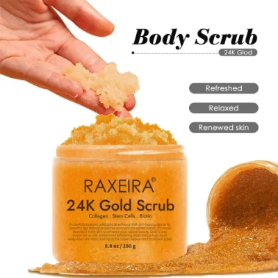 Private Label Anti Cellulosic Skin Exfoliating Care Combination Body Scrub