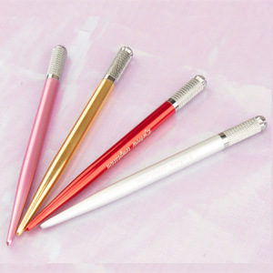 Private Label Eyebrow Disposable Tool Stainless Steel Manual Double Sided Microblading Pen