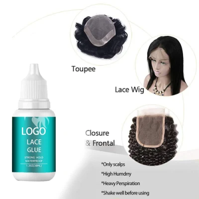 Private Label Lace Wig Kit Packaging New Wig Install Boxes Strong Hold Lace Glue Kit Waterproof Lace Tint Spray