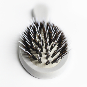 Professional Custom Logo Natural Wood Paddle Boar Bristle Hair Extension Wig Brush