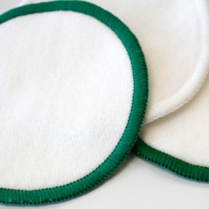 Reusable Washable Round Bamboo Cotton Cloth Facial Makeup Remover Puff Pads with Mesh Bag Clean Facial Skin Care