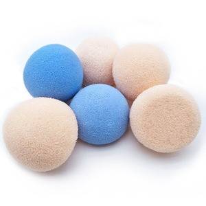 SUNNY Good Quality Body Exfoliating Washing Ball 100% Latex Free Bath Magic Sponge