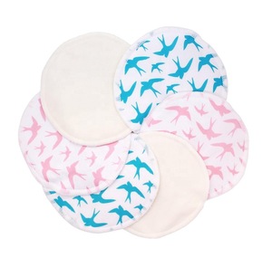 Super soft bamboo washable adult breast nursing pad