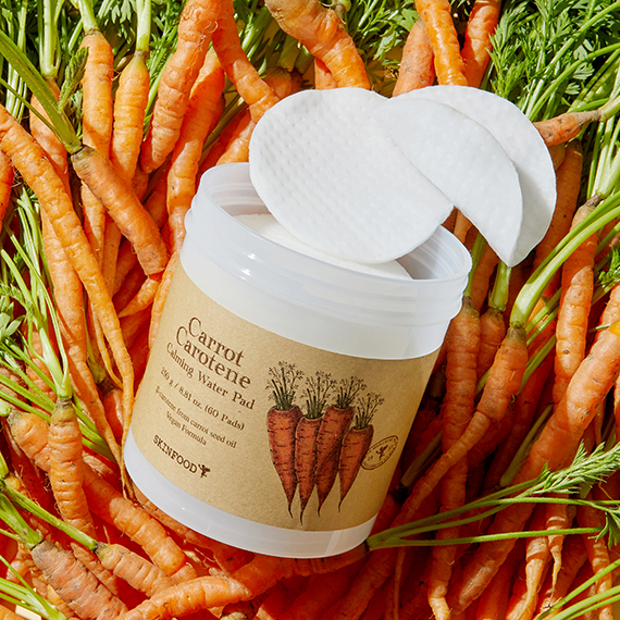 [THE SKIN FOOD] CARROT CAROTENE CALMING WATER PAD