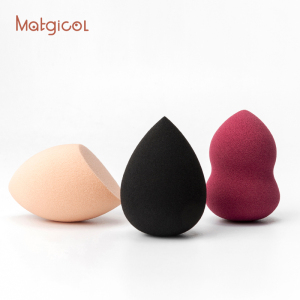 Top 5  wholesale private label  beauty cosmetics blender  makeup sponge  with  package of eggshell