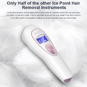 Top selling household digital display ice cool depilation laser portable hair remover